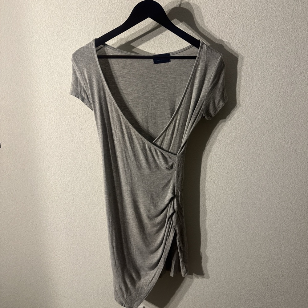 The Classic Light Gray Dress